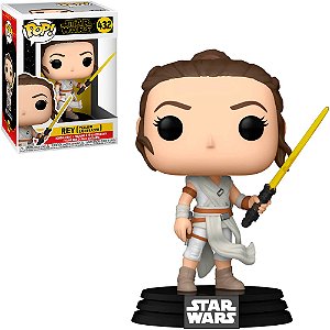 Rey (Yellow Lightsaber) 432 Pop Funko Star Wars