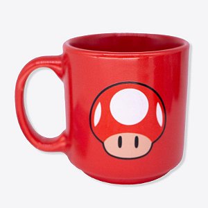 Caneca Mini Tina Mushroom - Super Mario 100ml Zona Criativa - 10024460
