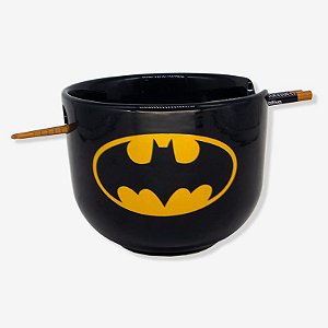 Bowl Com Hashi Batman 500ml Zona Criativa - 10025512