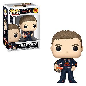 Max Verstappen 08 Pop Funko Racing
