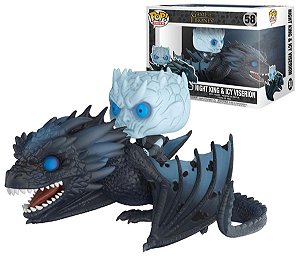 Night King e Icy Viserion 58 Pop Funko Ride Game of Thrones