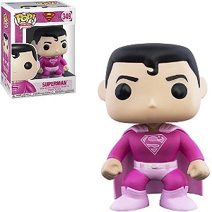 Superman 349 Pop Funko Combate ao Cancer DC