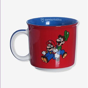 Caneca Tom Super Mario 350ml Zona Criativa - 10025933