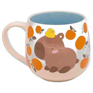 Caneca Maggie Capívara 400ml - Zona Criativa - 10026623