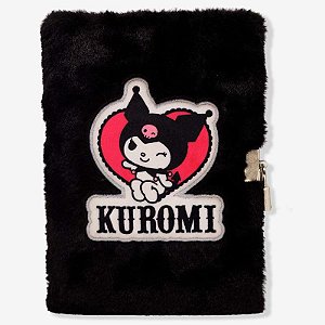 Caderno de Pelúcia 21x15 Kuromi - Zona Criativa - 10073723