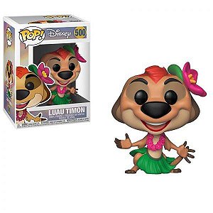 Luau Timon 500 Pop Funko Rei Leão Disney