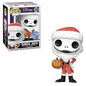 Santa Jack 1530 Excl Pop Funko Estranho Mundo de Jack Disney