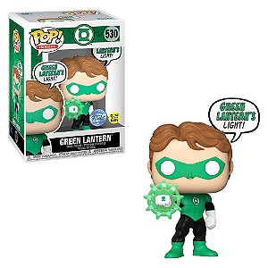 Green Lantern 530 Exclusivo GITD Pop Funko DC