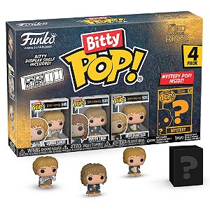 Senhor dos Anéis Pack4 Funko Bitty Pop Samwise