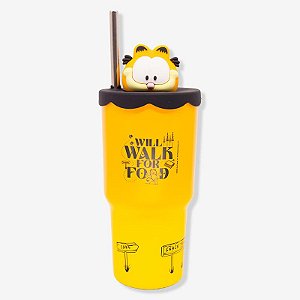 Copo Topper Garfield 600ML - Zona Criativa -  10026727