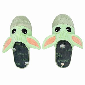 Chinelo de Quarto Baby Yoda - Zona Criativa 10071901 TAM:M