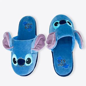 Chinelo de Quarto Stitch Disney Zona Criativa 10071718 TAM:P