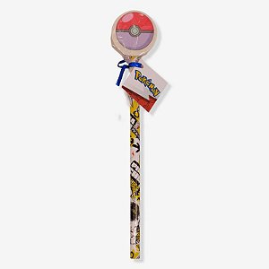 Lápis com Borracha Pokebola Pokémon - Zona Criativa-10073811