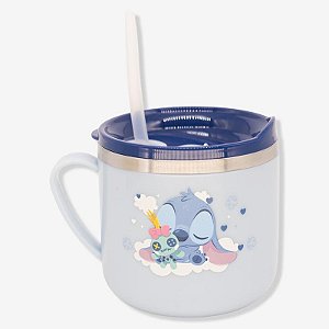 Caneca Flip Infantil Stitch - Disney 250ml - ZC - 10026450