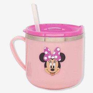 Caneca Flip Infantil Minnie Mouse - Disney 250ml - 10026455