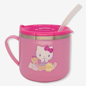 Caneca Flip Infantil Hello Kitty 250ml - 10026458