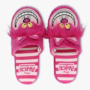 Chinelo Quarto Gato Risonho Alice Zona Criativa 10071965 G