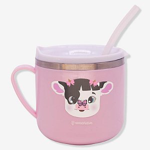Caneca Flip Infantil Vaquinha 250ml - 10026551