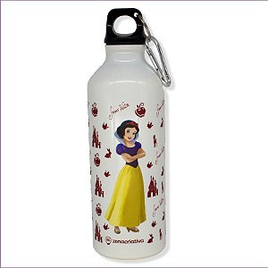 Garrafa com Mosquetão Branca de Neve - Disney - ZC -10073279