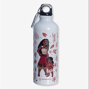 Garrafa com Mosquetão Moana - Disney - ZC - 10073383