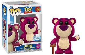 Lotso 1748 Flocked Pop Funko Toy Story Disney