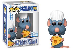 Remy with Cheese 1746 Exclusivo Pop Funko Ratatouille Disney