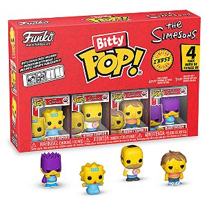 Simpsons Maggie Séries3 Pack4 Funko Bitty Pop The Simpsons