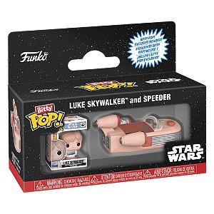 Luke Skywalker & Speeder Bitty Pop Star Wars