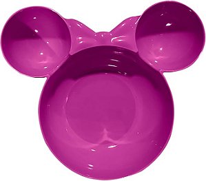 Bowl Melamine Orelha Minnie Rosa 450ml  Tuut - 26976