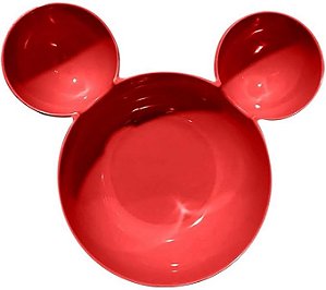 Bowl Melamine Orelha Mickey Vermelho 450ml  Tuut - 26975
