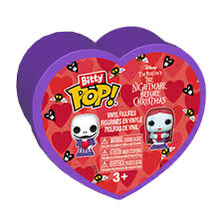 Mystery Mundo de Jack Bitty Pop Surpresa Disney Valentines