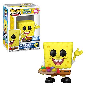 Bob Esponja with Pretty Patties 2312 GITD Pop Funko