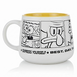 Caneca Moma Bob Esponja Friends - 500ml - 10027085