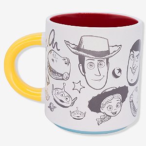 Caneca Grafite Toy Story - 500ml - Zonacriativa - 10026956