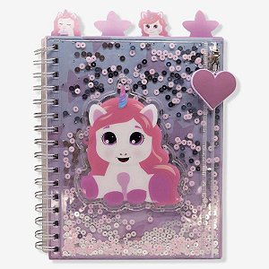 Caderno Pocket Unicórnio - 24x15cm - Zonacriativa - 10073657