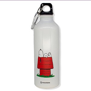 Garrafa com Mosquetão Snoopy - Zonacriativa - 10073264
