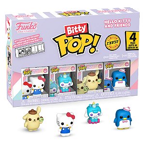 Hello Kitty and Friends Pack4 Funko Bitty Pop Series 1