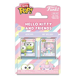 Keroppi e My Melody Pack2 Funko Bitty Pop Hello Kitty