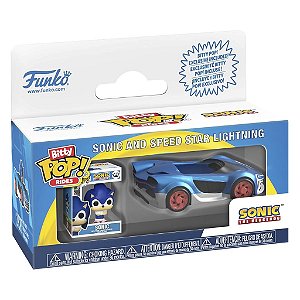 Sonic And Speed Star Lightning Funko Bitty Pop Sonic