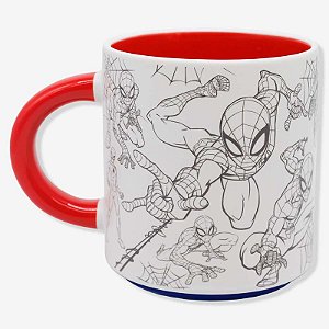 Caneca Grafite Spider Man - 500ml - Zonacriativa - 10026965