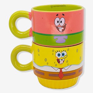 Caneca Joy Bob Esponja e Patrick - 350ML - ZC - 10026942