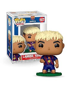 Lamine Yamal 107 Pop Funko Barcelona Futebol