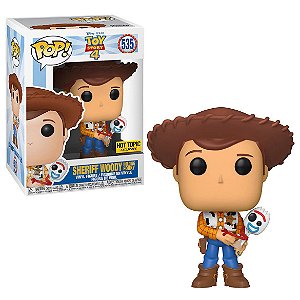 Sheriff Woody Forky 535 Exclusivo Pop Funko Toy Story Disney