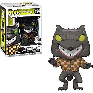 Wolfman 454 Excl Pop Funko Estranho Mundo de Jack Disney