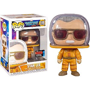 Stan Lee 519 Exclusivo Pop Funko Guardiões da Galaxia Marvel