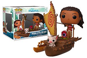 Moana e Pua on Boat 62 Rides EXCL Pop Funko Moana Disney