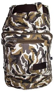 Mochila de Lona Yepp MC3006 - Camuflado Marrom