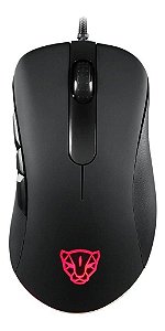 Mouse Motospeed  V100 Preto 8 Botoes 6400 DPI RGB