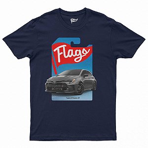 Camiseta Flags Wheels - Toyota GR Corolla