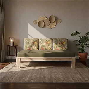 CAMA SOLTEIRO PADRÃO SEM PINTURA (CRUA) PENAFORT